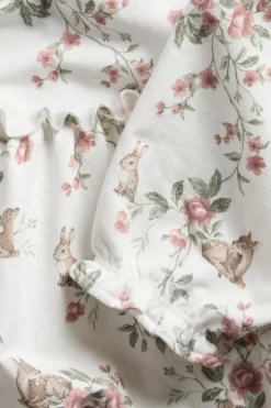 Kids floral jersey dress