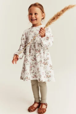 Kids floral jersey dress