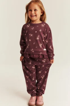 Kids floral jogging bottoms