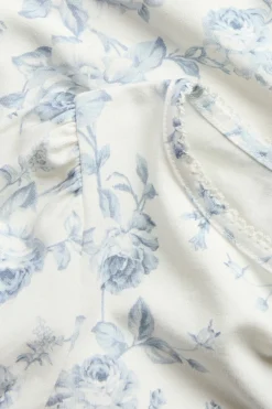 Kids floral short sleeve top