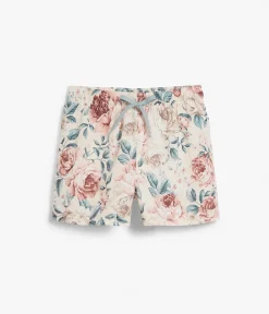 Kids floral swimming trunks