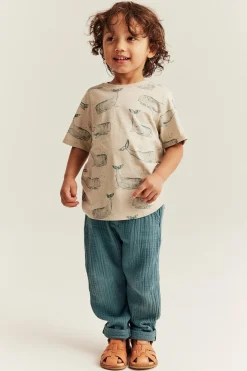 Kids muslin trousers