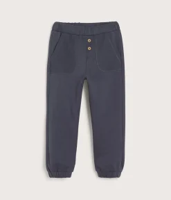 Kids navy blue jogging trousers