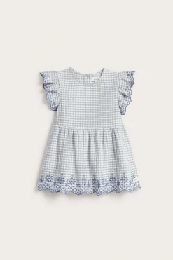Kids peplum blouse with embroidery