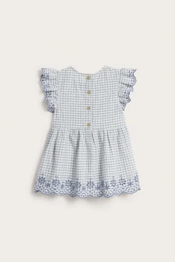 Kids peplum blouse with embroidery