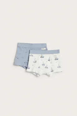 Kids sailing boat underwear (2-pack)