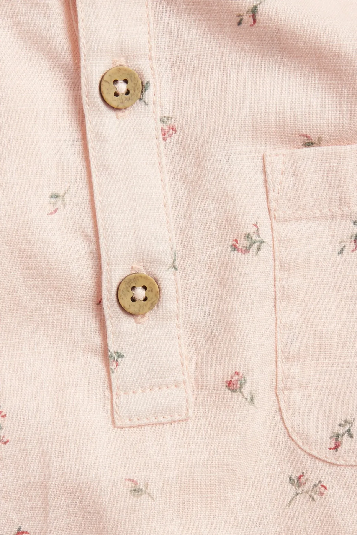 Kids short sleeve floral shirt
