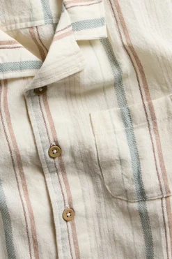 Kids striped short sleeve shirt