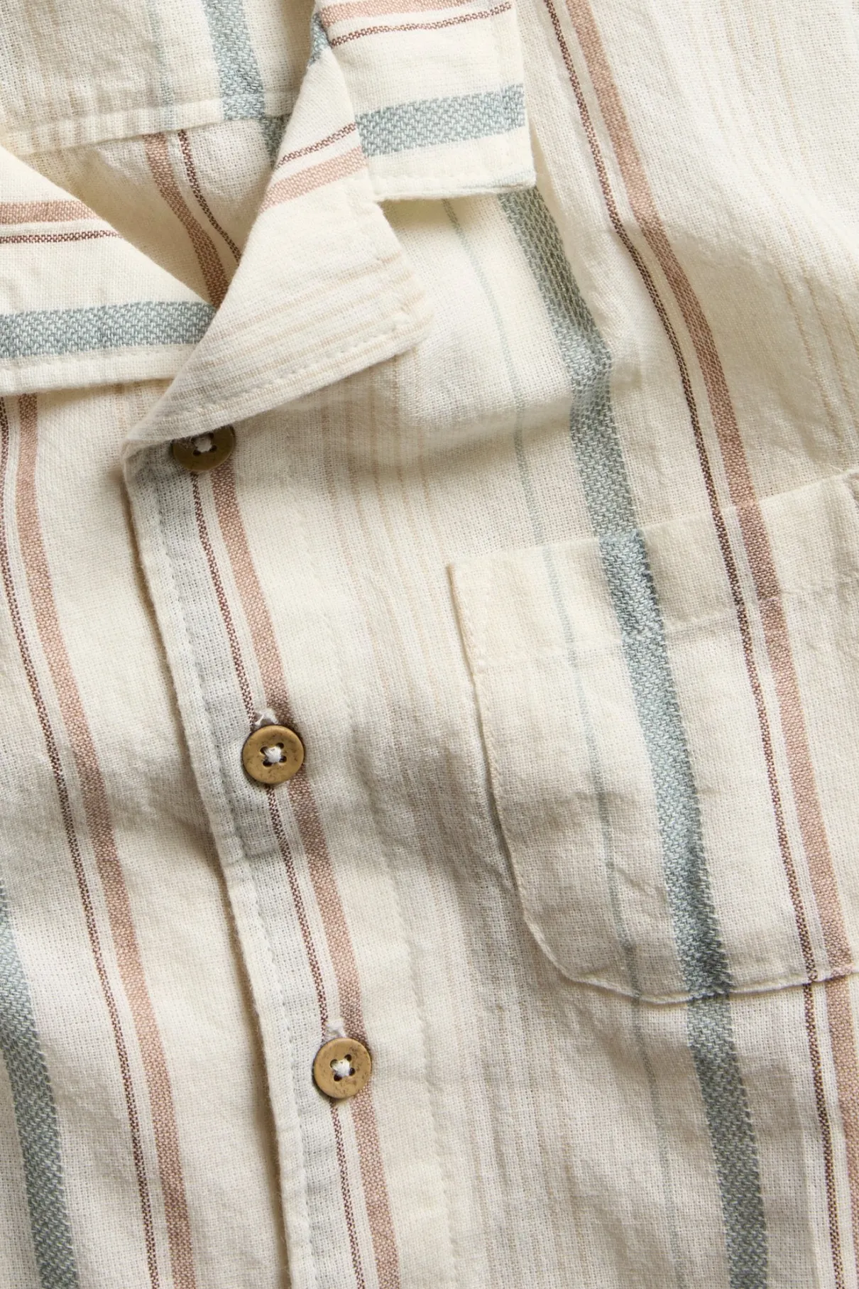 Kids striped short sleeve shirt