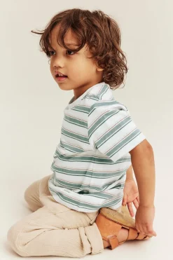 Kids striped slub tricot T-shirt