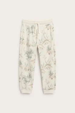 Kids sweatpants with dinosaurs