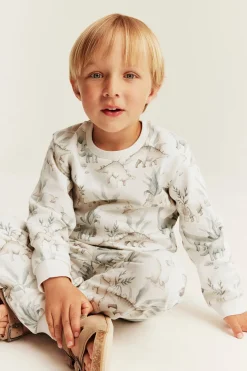Kids sweatpants with dinosaurs