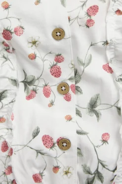 Kids wild strawberry jumpsuit
