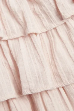 Kids woven blouse with frills