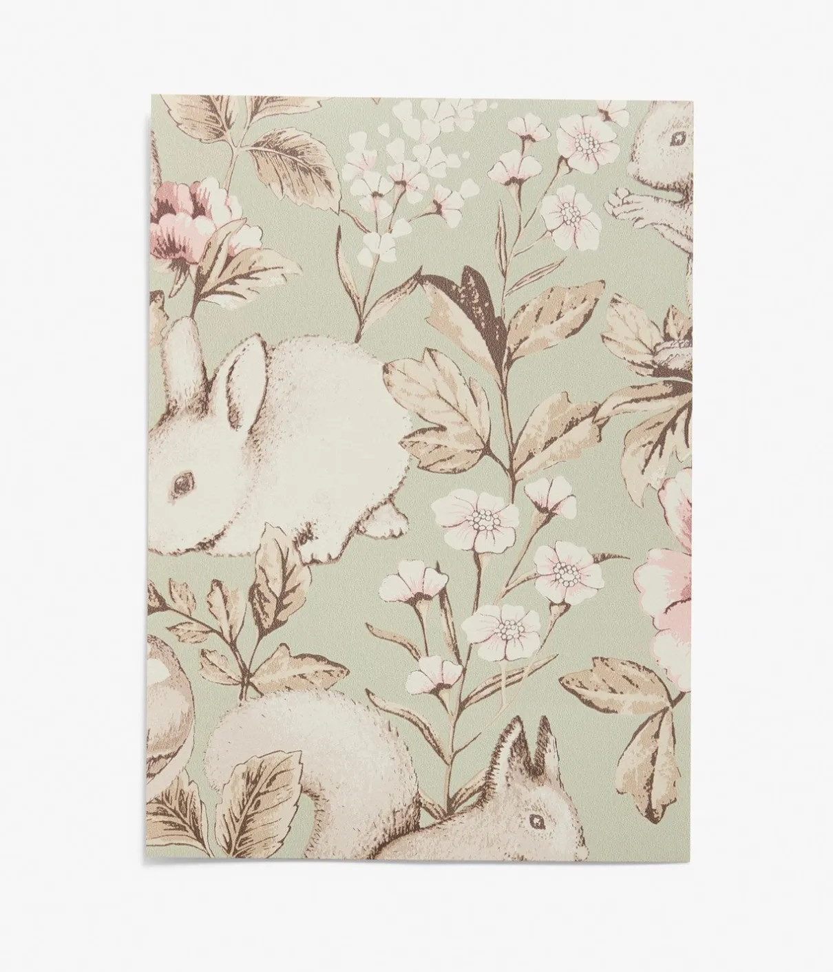Magic Forest green animal wallpaper sample