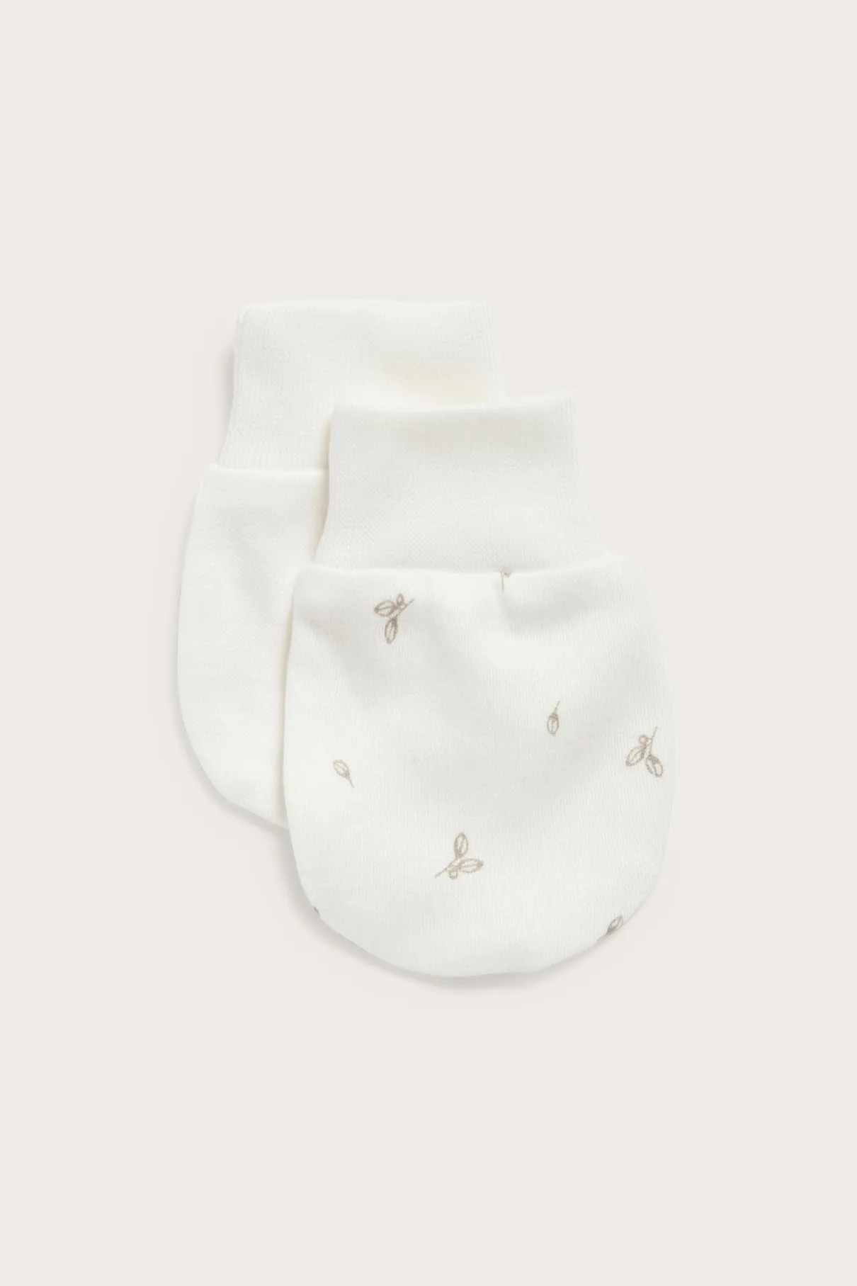 Newborn anti-scratch mittens 2-pack