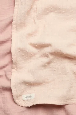 Pink muslin blankets (2-pack)