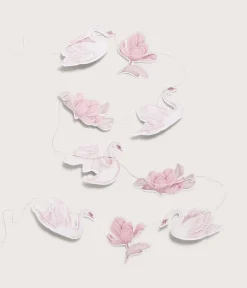 Pink swan lake garland