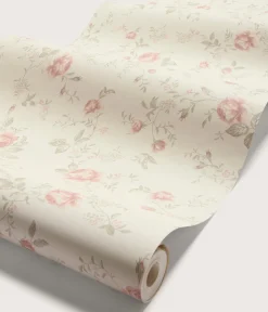 Rose Garden beige wallpaper