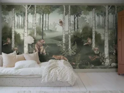 Wild Forest Mural wallpaper
