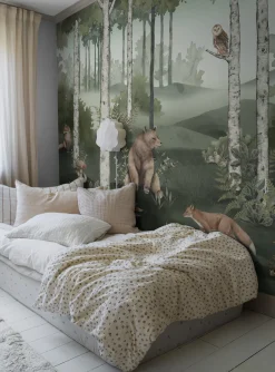 Wild Forest Mural wallpaper