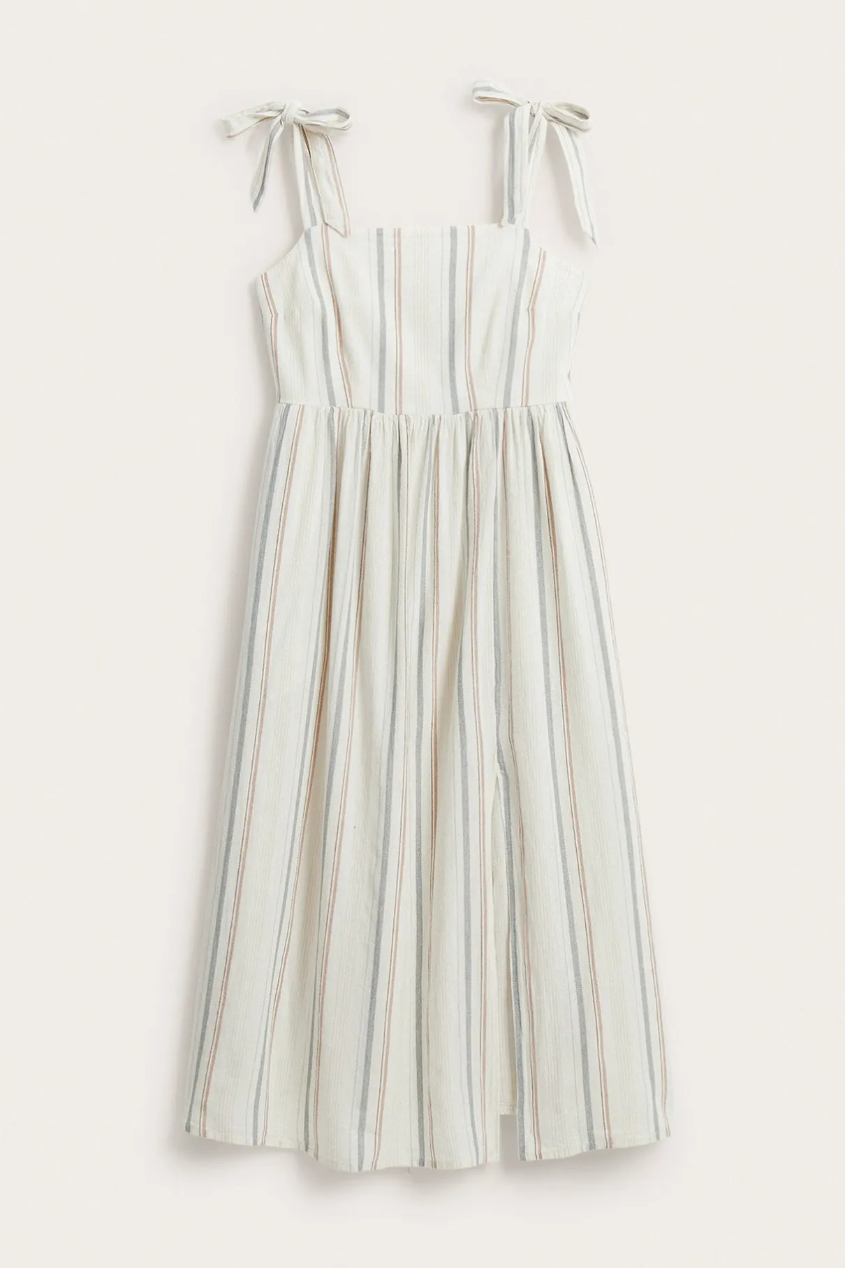 Women’s white striped dress