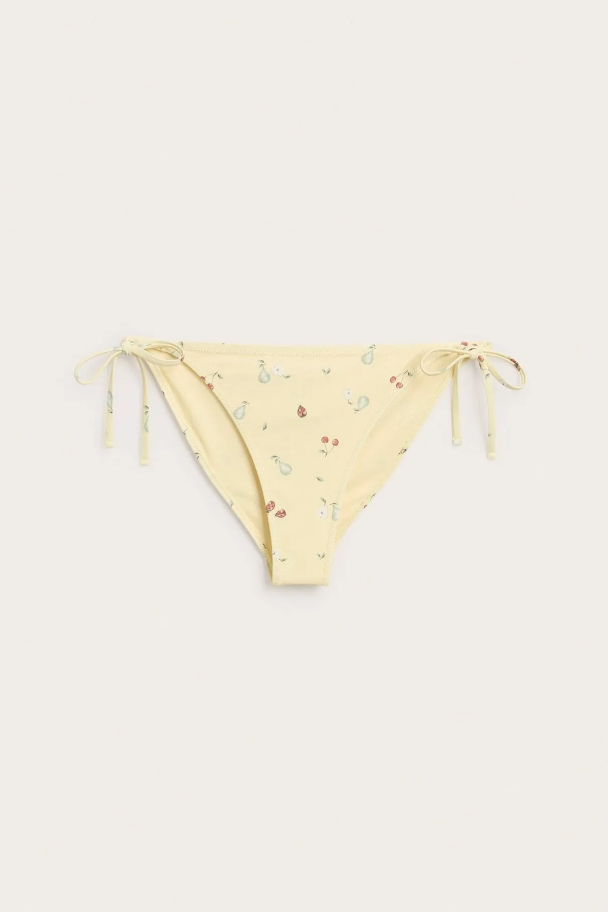 Women's yellow bikini bottoms