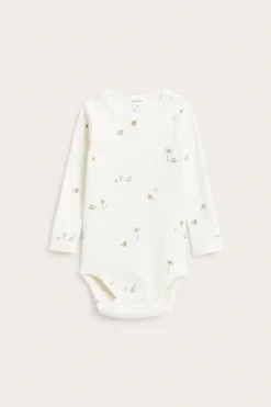 Baby dinosaur print bodysuit